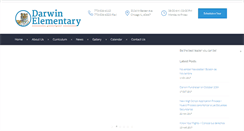 Desktop Screenshot of darwinelementary.com